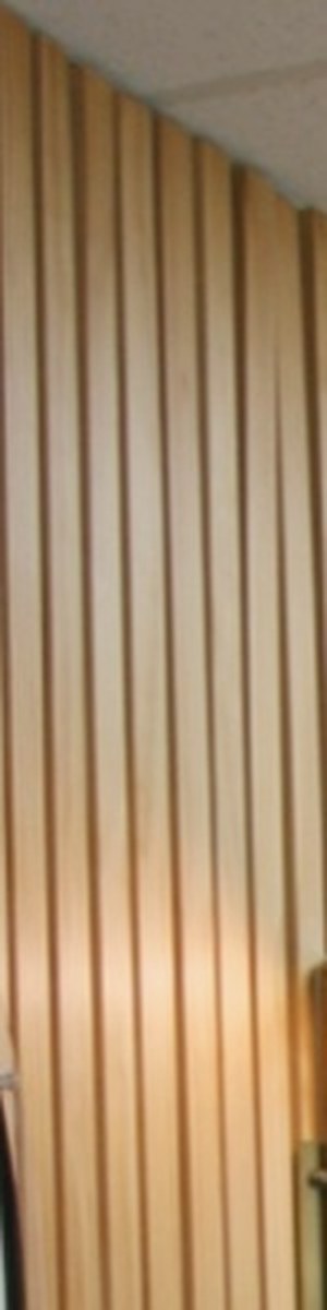 Vertical wood-slat texture from the Bespoke reception, used as a warm backdrop for the 